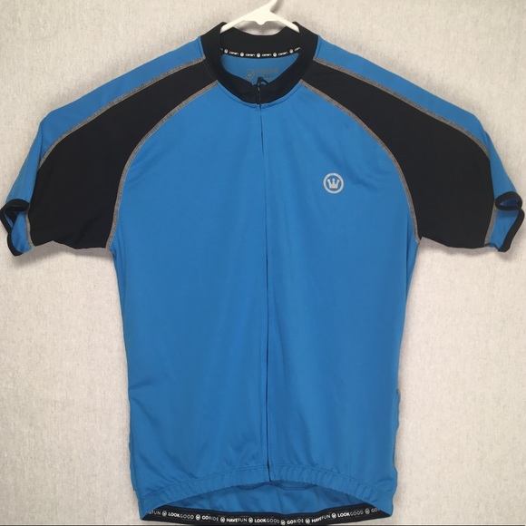 Canari | Shirts | Canari Cycling Jersey Zip Up Front Back Pockets L ...